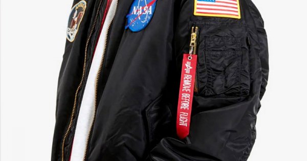 NASA Alpha Industries™ Оригинальные бомберы NASA США купить в