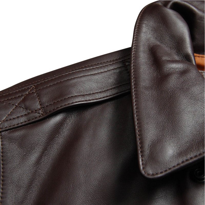 Кожаная куртка A-2 LEATHER BOMBER JACKET