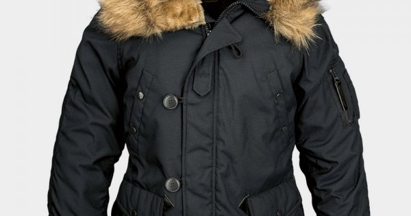 Женская Аляска ALTITUDE W PARKA Black Alpha Industries™ черного ...