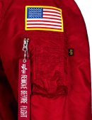 Куртка бомбер APOLLO MA-1 BOMBER JACKET / Commander Red