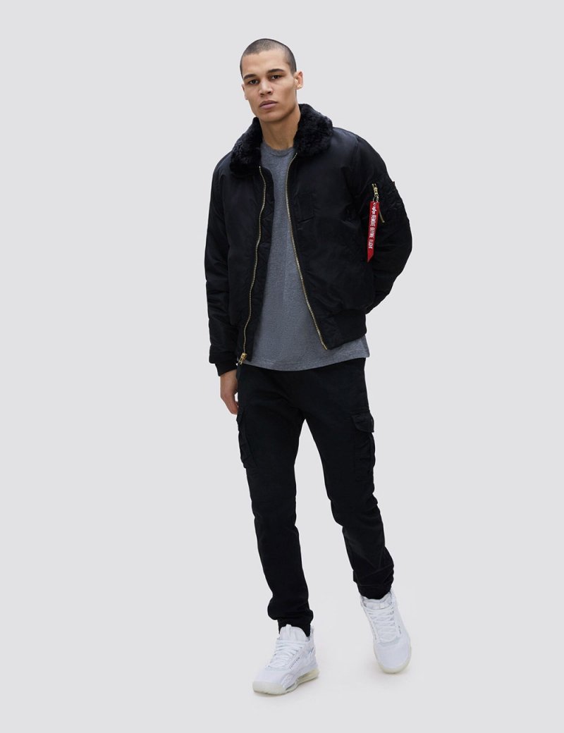 B-15 SLIM FIT BOMBER JACKET