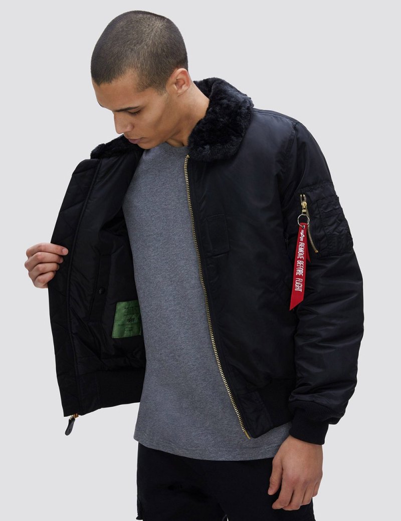 B-15 SLIM FIT BOMBER JACKET