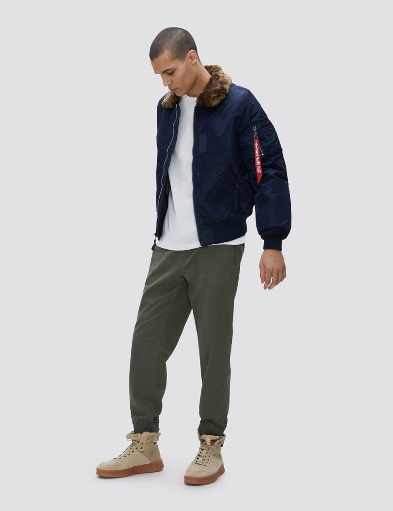 B-15 SLIM FIT BOMBER JACKET