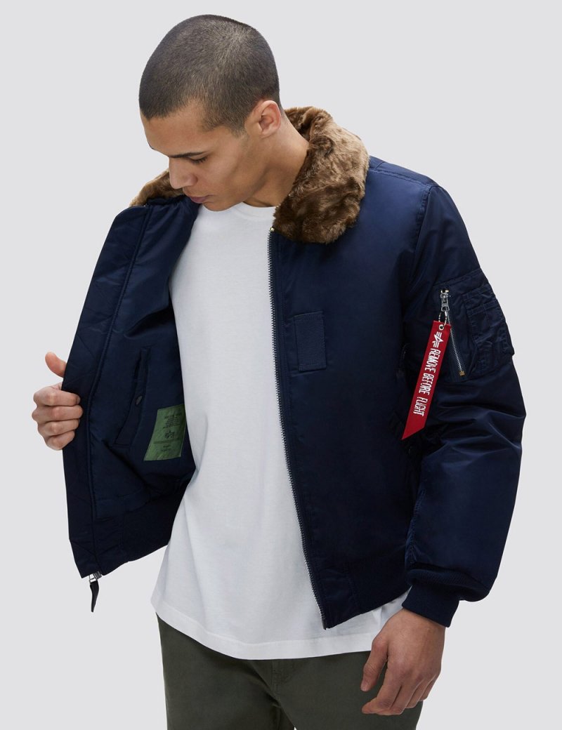 B-15 SLIM FIT BOMBER JACKET