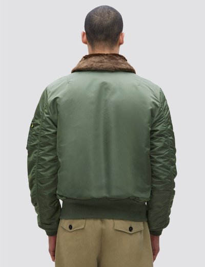 B-15 SLIM FIT BOMBER JACKET B-15 SLIM FIT BOMBER JACKET