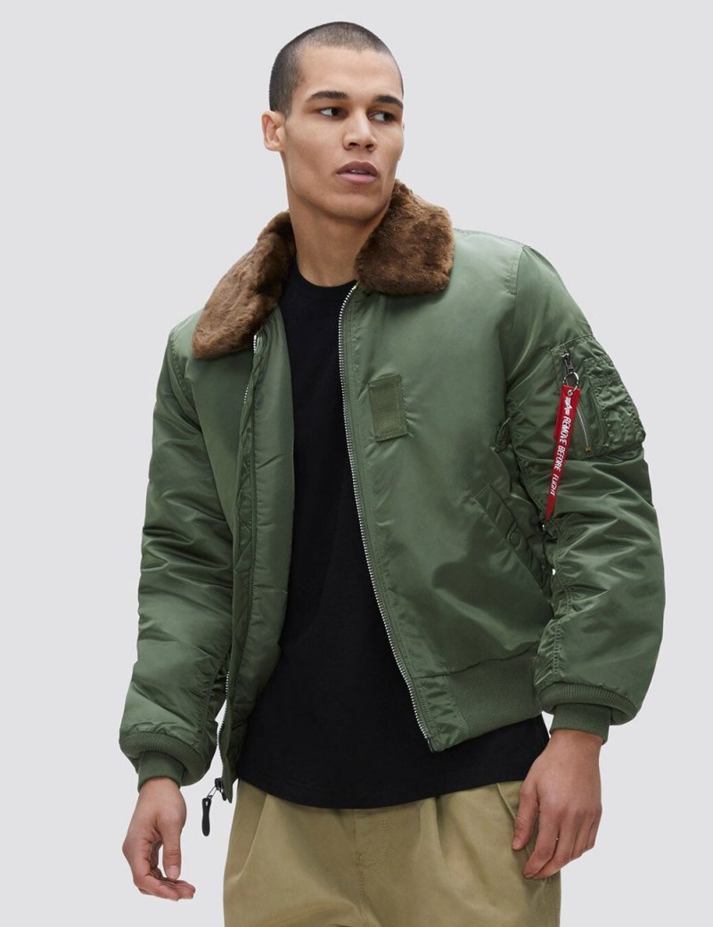 B-15 SLIM FIT BOMBER JACKET