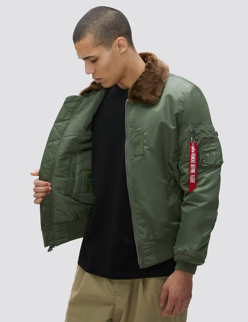 B-15 SLIM FIT BOMBER JACKET