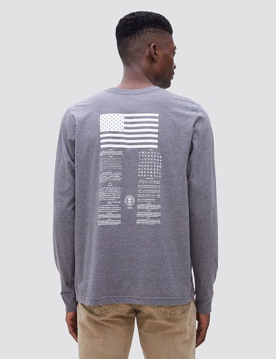 BLOOD CHIT LONG SLEEVE TEE BLOOD CHIT LONG SLEEVE TEE