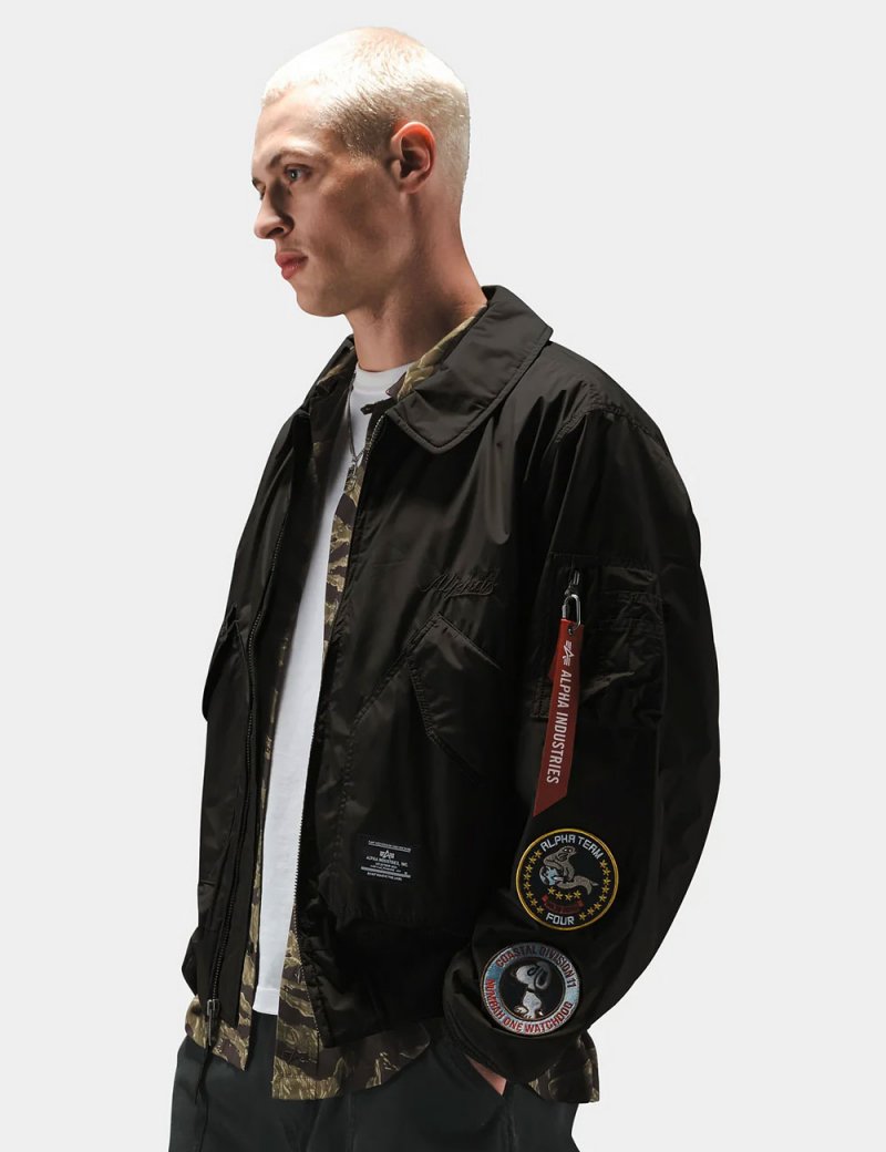 alpha industries CWU-36/P フライトジャケット　XL Alpha Industries™ Куртка CWU 36/P RELAXED PATCHED Flight jacket