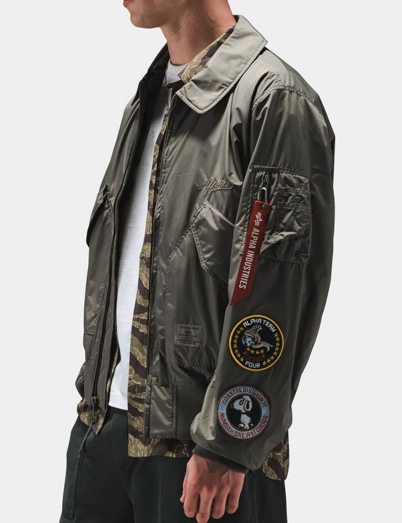 Alpha Industries™ Куртка CWU 36/P RELAXED PATCHED Flight jacket