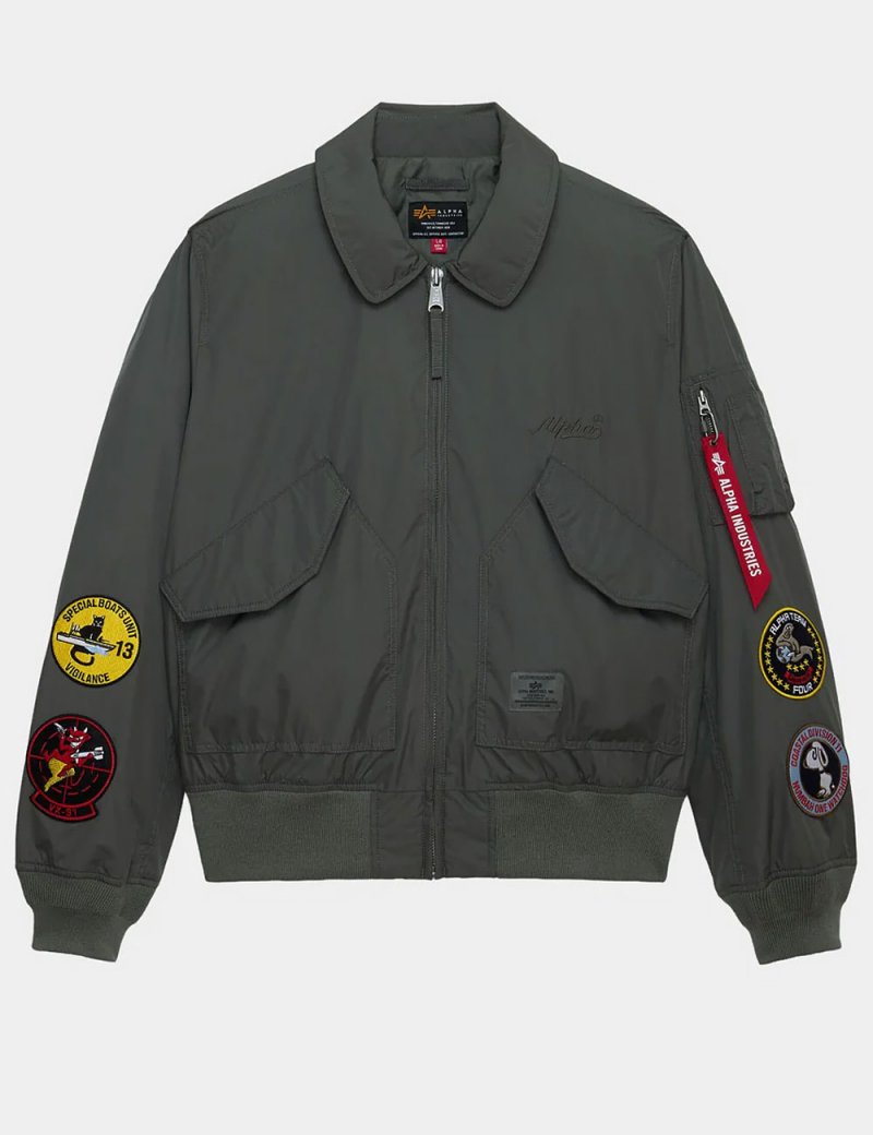 Alpha Industries™ Куртка CWU 36/P RELAXED PATCHED Flight jacket