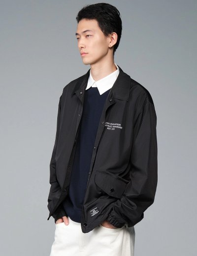 HAMPTON RELAXED FIT COACHES DRAGON JACKET