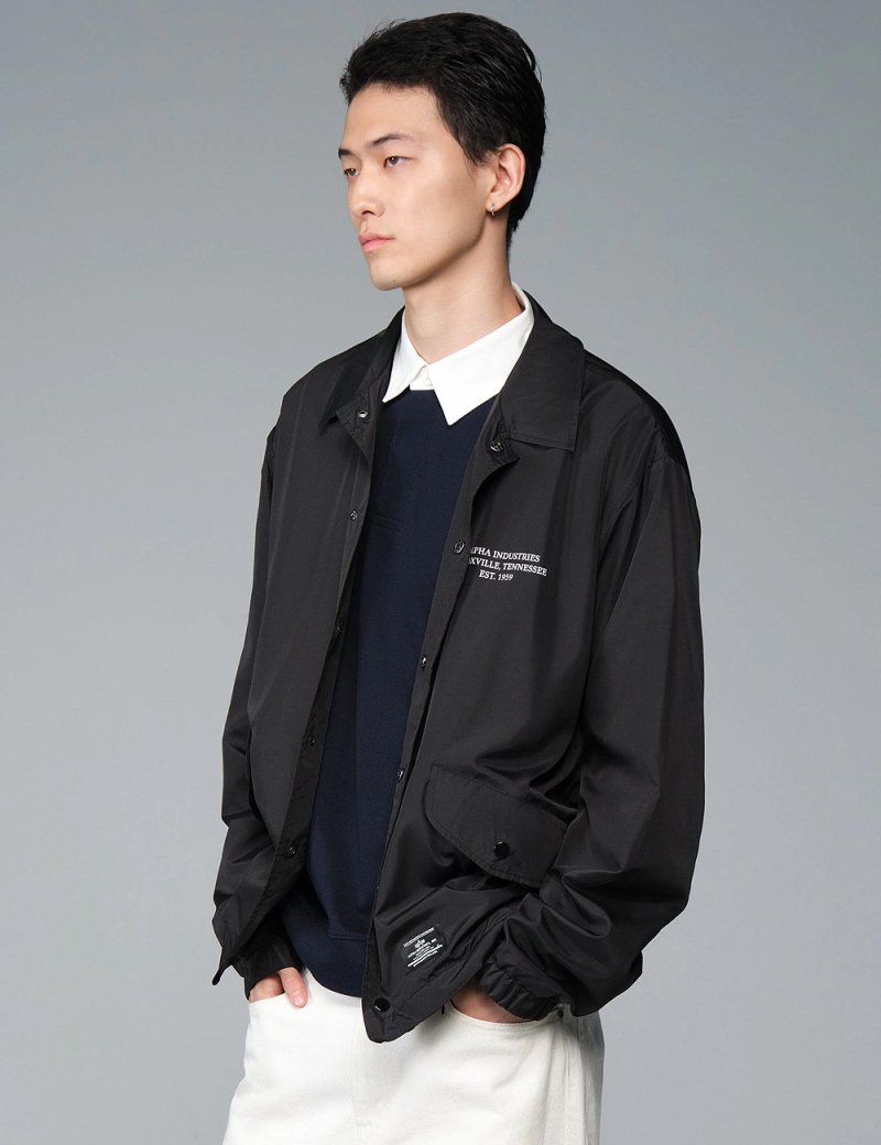 HAMPTON RELAXED FIT COACHES DRAGON JACKET