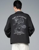 HAMPTON RELAXED FIT COACHES DRAGON JACKET