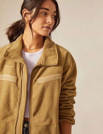 FULL ZIP FLEECE JACKET W FULL ZIP FLEECE JACKET W