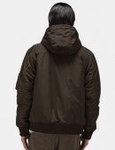 MA-1 HOODED RIB BOMBER JACKET
