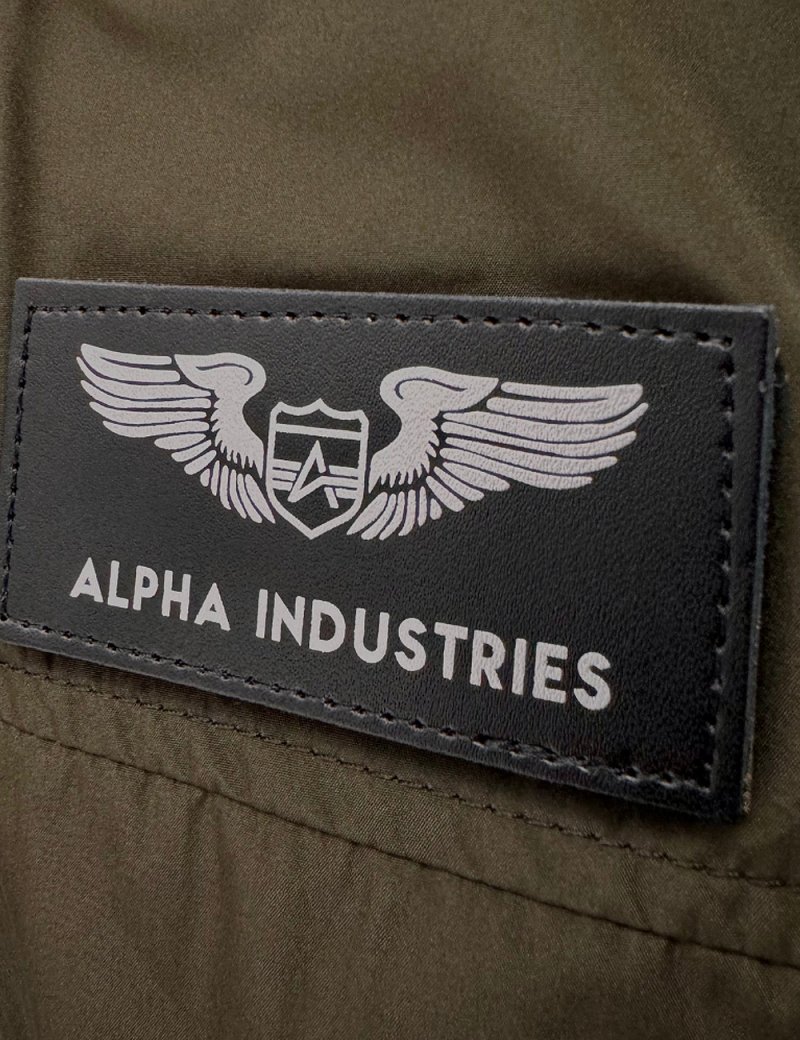 MA-1 HOODED RIB BOMBER JACKET