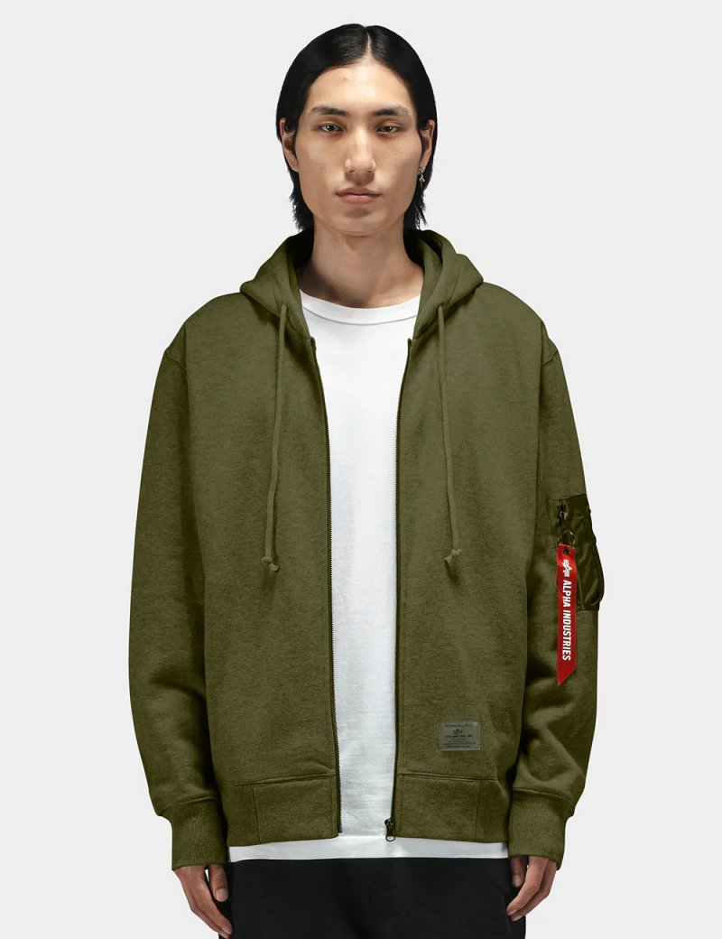 UTILITY POCKET FULL ZIP UP