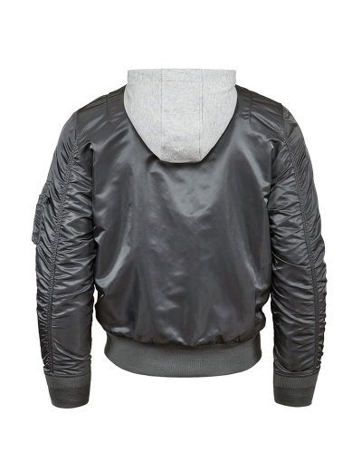 L-2B HOODED BOMBER JACKET L-2B HOODED BOMBER JACKET