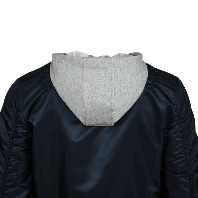 L-2B HOODED BOMBER JACKET