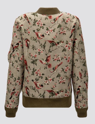 L-2B JACQUARD BOMBER JACKET W L-2B JACQUARD BOMBER JACKET W