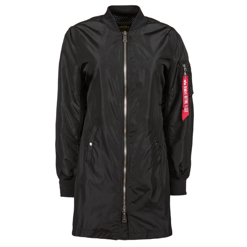 L-2B LONG BOMBER JACKET W