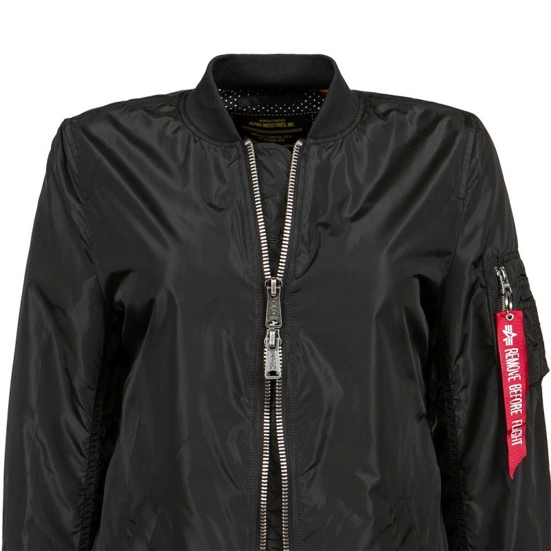 L-2B LONG BOMBER JACKET W