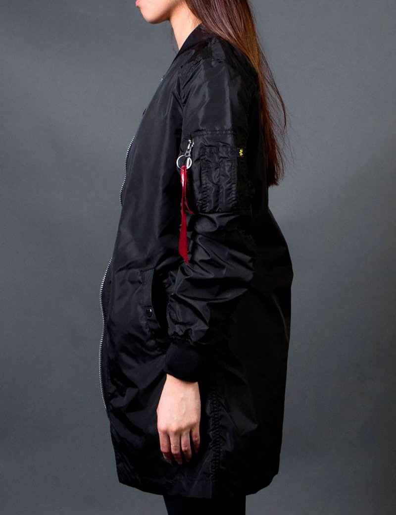 L-2B LONG BOMBER JACKET W