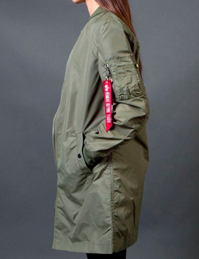 L-2B LONG BOMBER JACKET W L-2B LONG BOMBER JACKET W