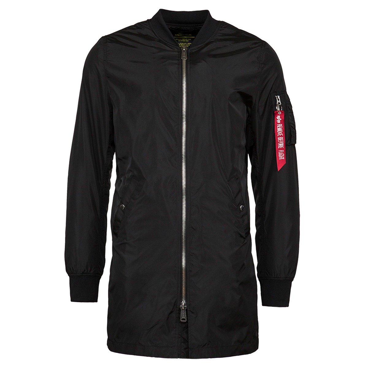 Чоловічий плащ весна-осінь L-2B LONG Flight jacket Alpha