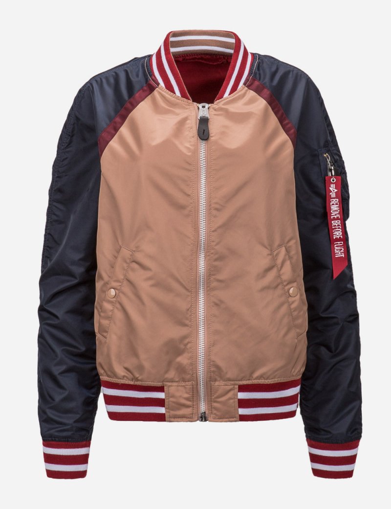 L-2B RAGLAN BOMBER JACKET W