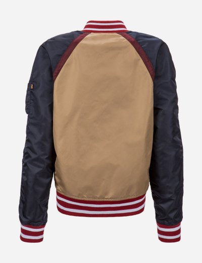L-2B RAGLAN BOMBER JACKET W L-2B RAGLAN BOMBER JACKET W
