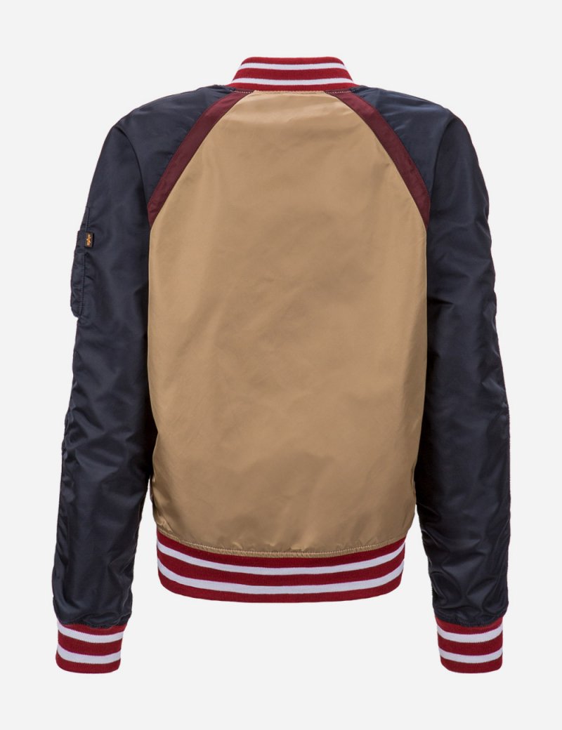 L-2B RAGLAN BOMBER JACKET W