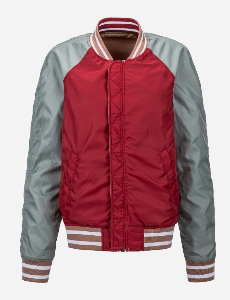 L-2B RAGLAN BOMBER JACKET W