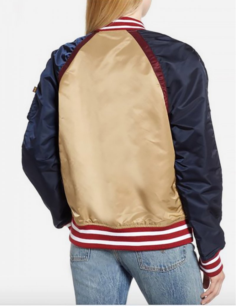 L-2B RAGLAN BOMBER JACKET W