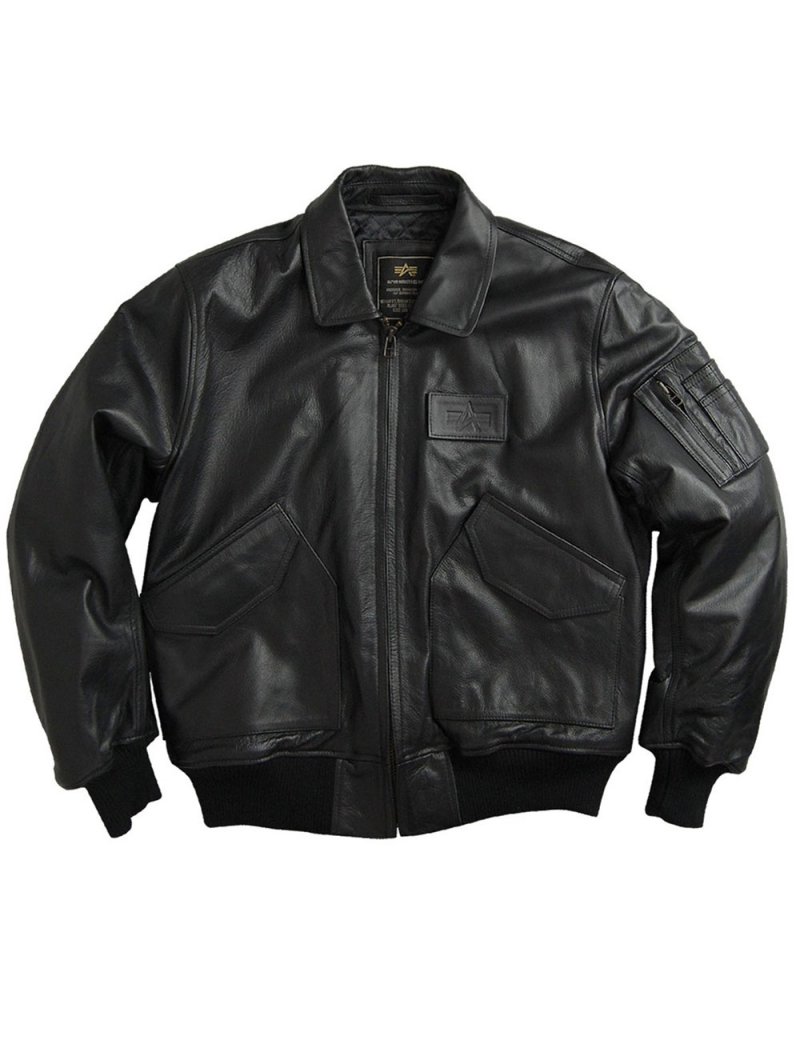 Кожаная куртка CWU 45/P LEATHER BOMBER JACKET