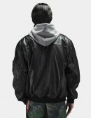 LEATHER MA-1 FLIGHT JACKET LEATHER MA-1 FLIGHT JACKET