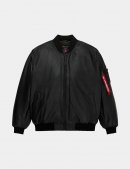 LEATHER MA-1 FLIGHT JACKET LEATHER MA-1 FLIGHT JACKET