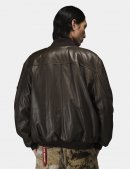 LEATHER MA-1 FLIGHT JACKET LEATHER MA-1 FLIGHT JACKET