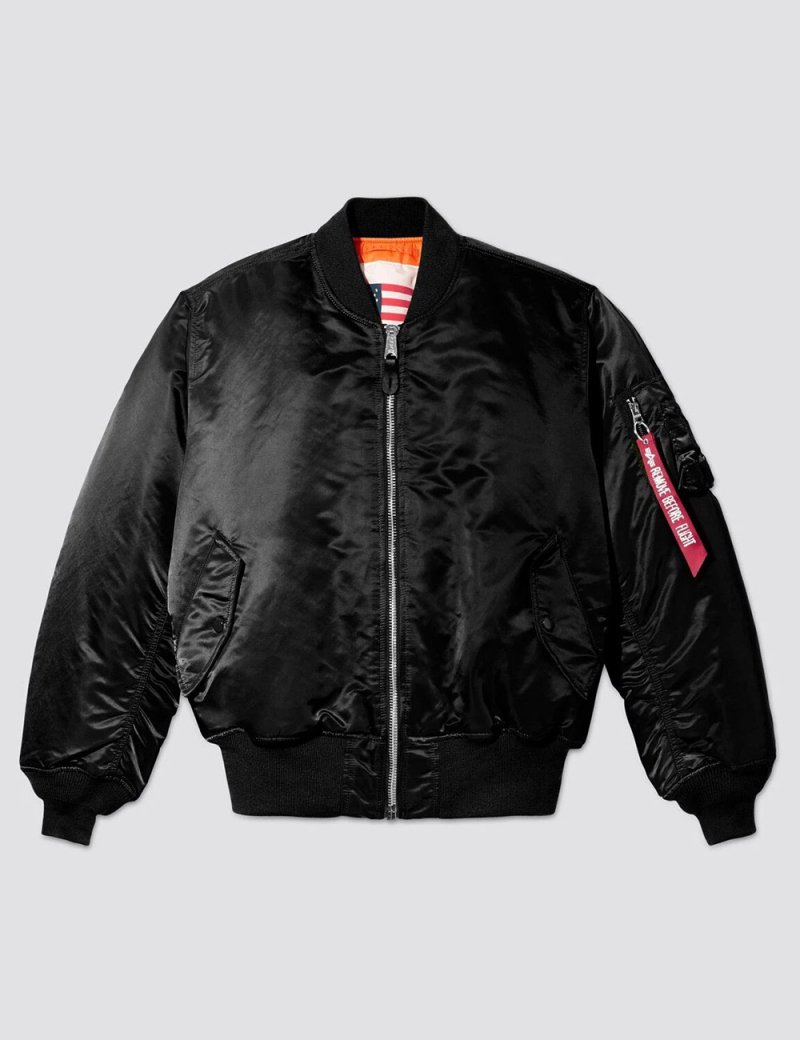 MA-1 BLOOD CHIT BOMBER JACKET