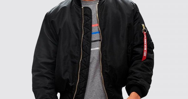 Бомбер MA-1 BLOOD CHIT BOMBER JACKET Alpha Industries™ цвет