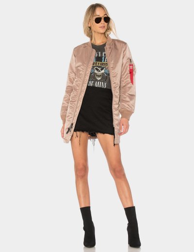 MA-1 LONG BOMBER JACKET W MA-1 LONG BOMBER JACKET W