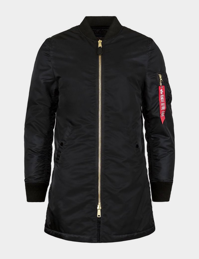 MA-1 LONG BOMBER JACKET