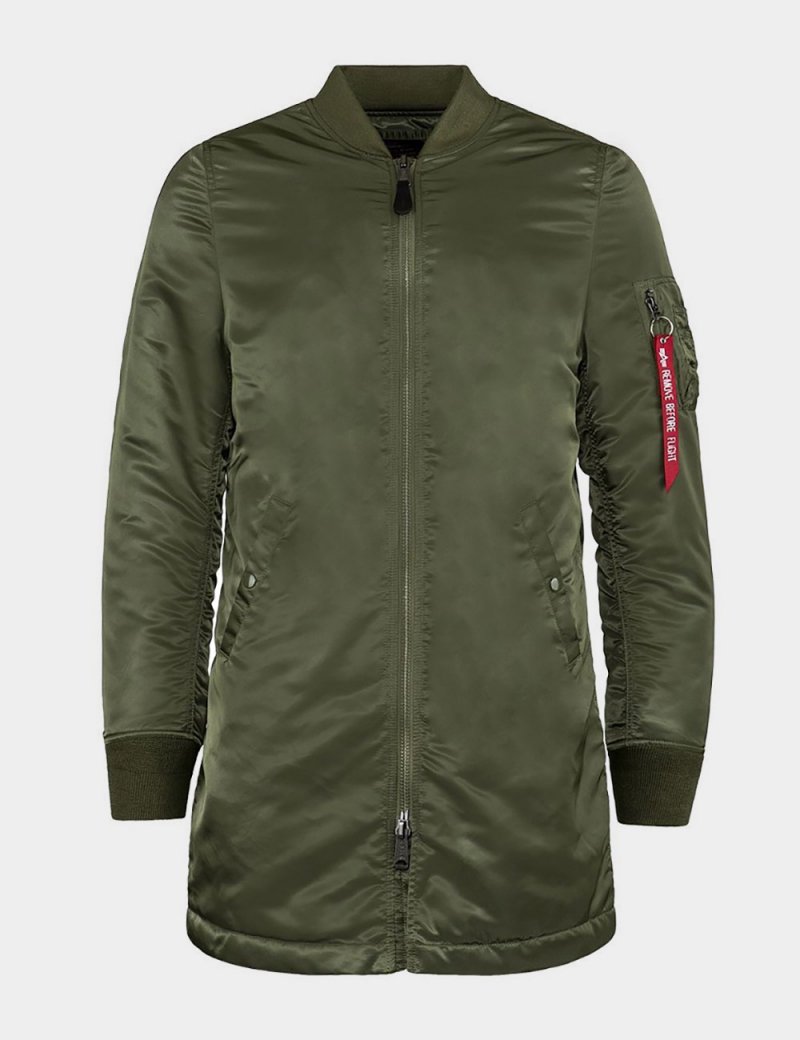 MA-1 LONG BOMBER JACKET