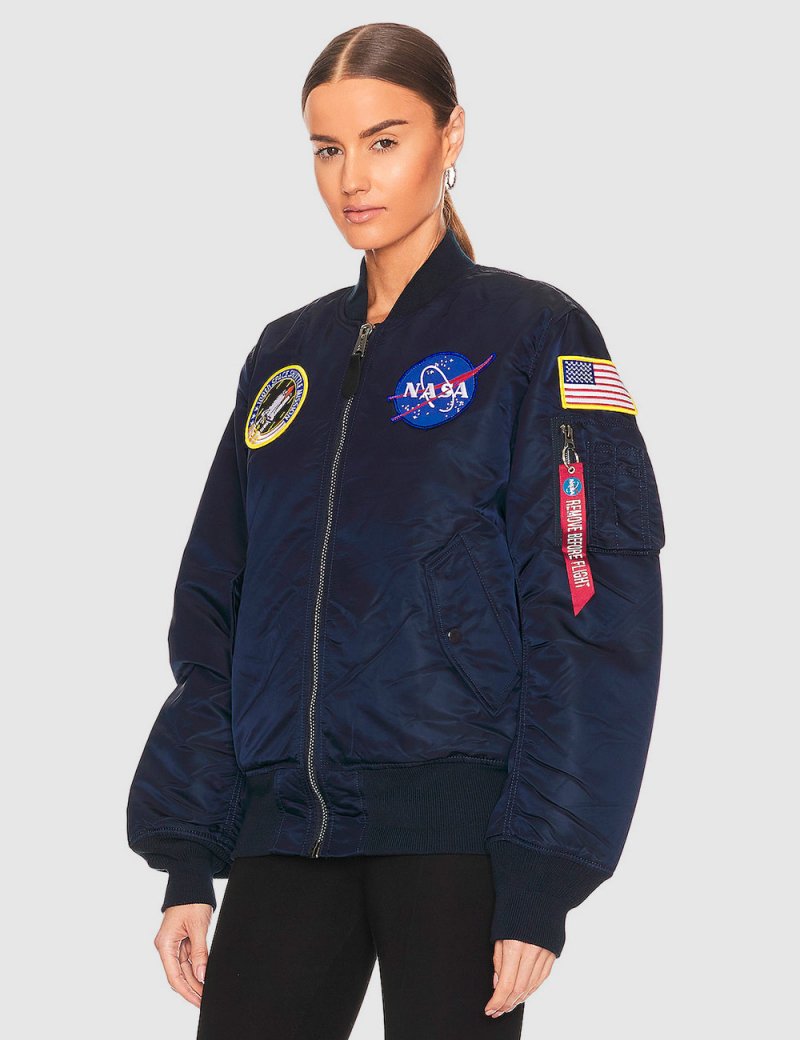 NASA MA-1 BOMBER JACKET W