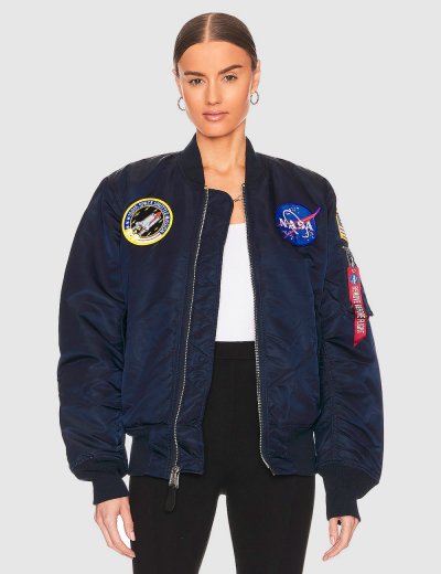 NASA MA-1 BOMBER JACKET W NASA MA-1 BOMBER JACKET W