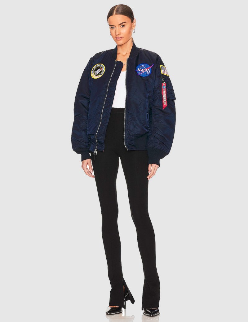 NASA MA-1 BOMBER JACKET W