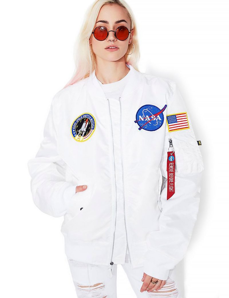 NASA MA-1 BOMBER JACKET W