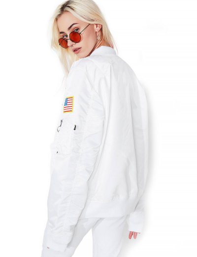 NASA MA-1 BOMBER JACKET W NASA MA-1 BOMBER JACKET W