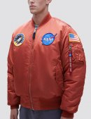 Куртка бомбер NASA MA-1 BOMBER JACKET / Rust